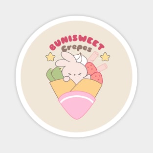 Welcome to Bunisweet Crepes Wonderland Magnet